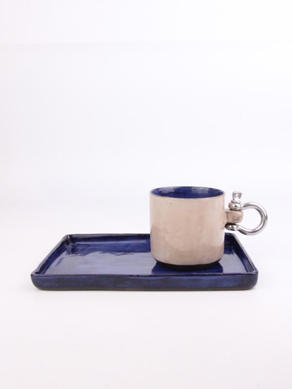 metal-kulplu-fincan-tekli-set-6 Sailor El Yapımı Modern Kahve Fincanı