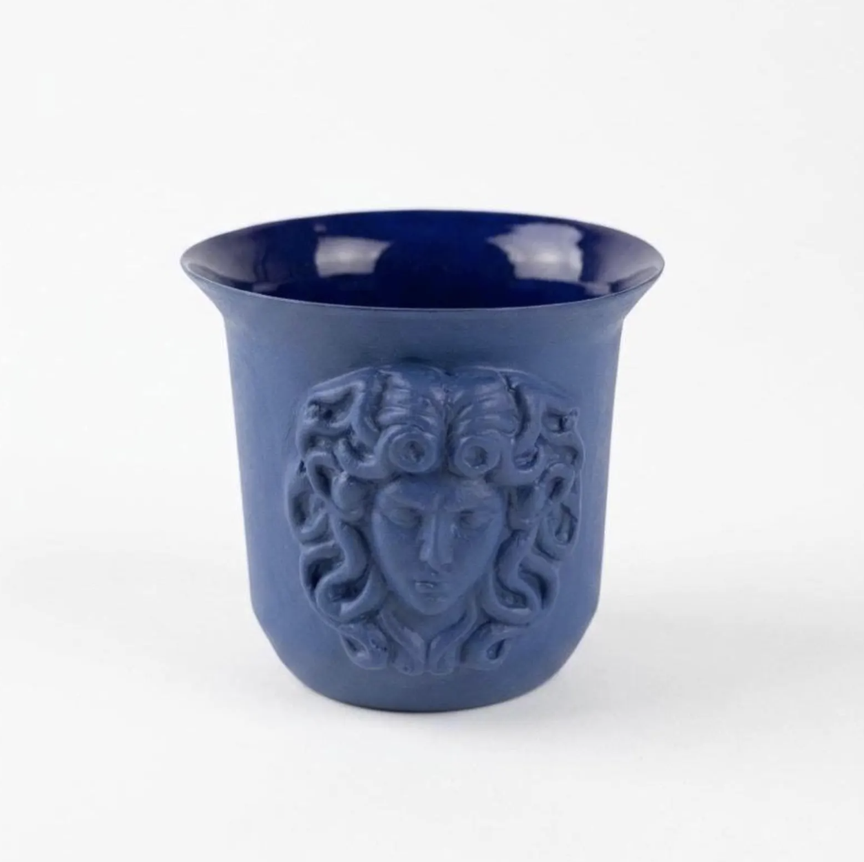 Medusa Kahve Fincanı MEDUSA - El Yapımı Porselen Kahve Fincanı 175ml | Yunan Mitolojisi Koleksiyonu - Görsel 1