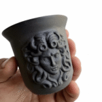 MEDUSA - El Yapımı Porselen Kahve Fincanı 175ml | Yunan Mitolojisi Koleksiyonu - Görsel 5